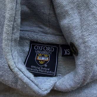 Y2K Oxford Uni Hoodie XS