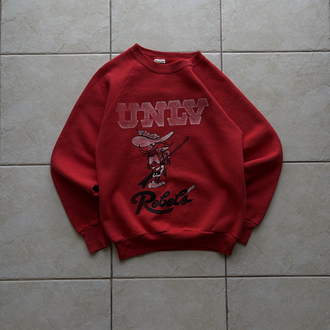 80’s Univ Rebels Faded Sweatshirt XS-S