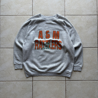 80’s A&M Rattlers Raglan Sweatshirt M-L
