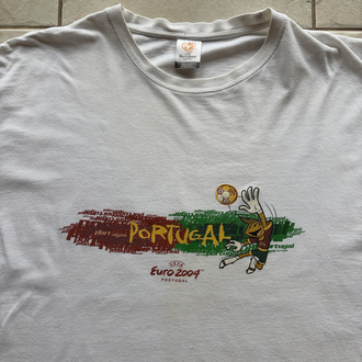 Boxy Fit UEFA Euro 2004 Tee L-XL