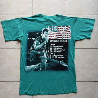 1992 Bruce Springsteen World Tour Tee L-XL