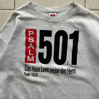 90’s Levis Bible Parody Sweatshirt L-XL