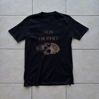 Distressed Y2K Non Prophet Tee Small