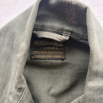 1959 Dutch Army Patch Shirt S-M