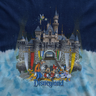 90’s Disneyland Tie Dye Tee XL
