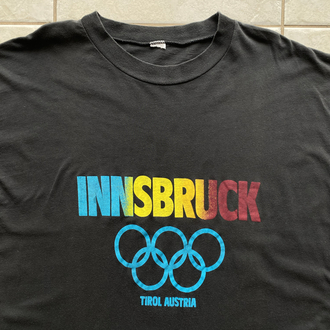 1976 Austria Winter Olympics Tee Large