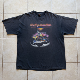 90’s Faded Harley Davidson Cafe Tee XL-XXL
