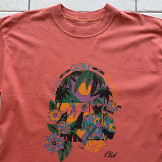 90’s Caribe Golf Club Tee S-M