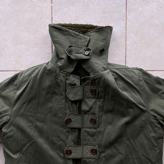 Vintage M-1909 Swedish Army Parka L-XL