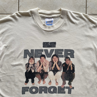 1996 Take That Band Tee Large
