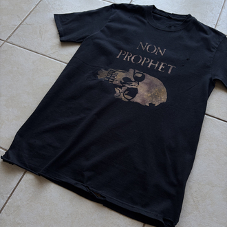 Distressed Y2K Non Prophet Tee Small