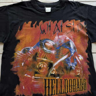 90’s WASP Helldorado Band Tee Large