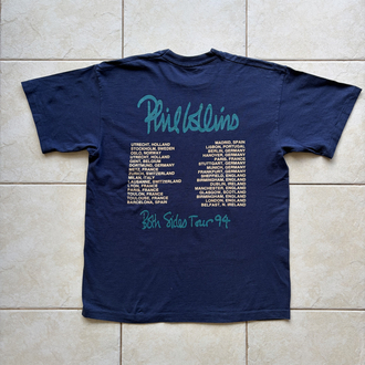 1994 Phil Collins Euro Tour Tee Large