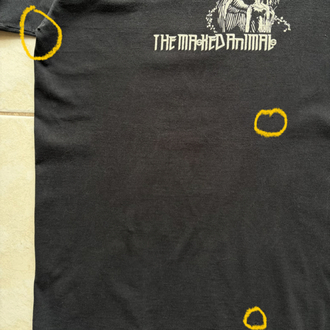 2004 The Masked Animals Punk Tee XS