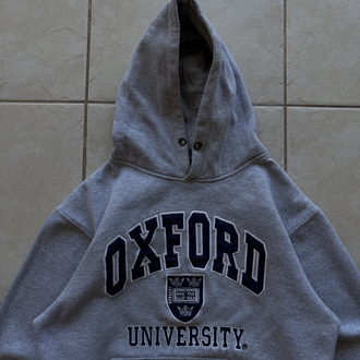 Y2K Oxford Uni Hoodie XS