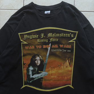 2001 Yngwie Malmsteen LS Tee XL