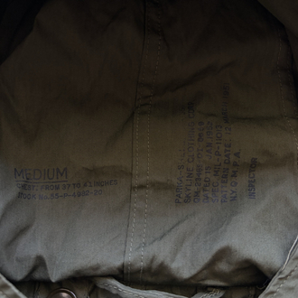 1951 Korean War M-51 Fishtail Parka