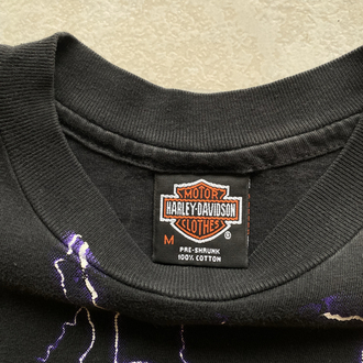 1995 HD Thunder&Lightning AOP Tee Medium