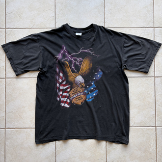 90’s Distressed Eagle Tee XXL