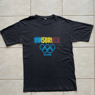 1976 Austria Winter Olympics Tee Large
