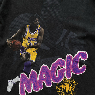 90’s Salem Magic Johnson Lakers Large