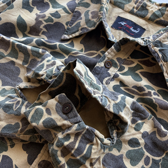 90’s Camo Shirt Boxy Fit L-XL