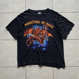 1992 Monsters of Rock Boxy Fit Tee L-XL