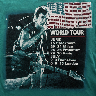1992 Bruce Springsteen World Tour Tee L-XL