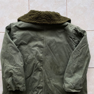 Vintage M-1909 Swedish Army Parka L-XL