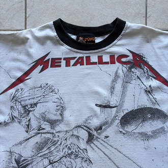 90’s Boxy fit Metallica Turkish Bootleg Large