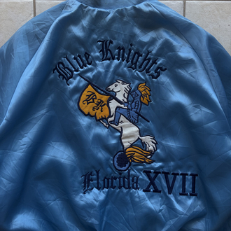 80’s Blue Knights Florida Motorcycle Jacket L