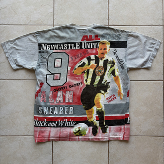 90’s Alan Shearer AOP Tee L-XL