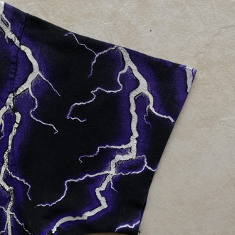 1995 HD Thunder&Lightning AOP Tee Medium