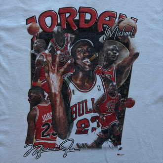 Y2K Michael Jordan Rap Tee Large