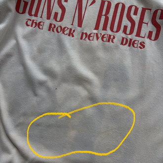 1991 Guns ‘n Roses Band Tour Tee Large