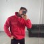 KIRMIZI 2PAC KAPÜŞONLU SWEATSHİRT 