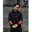 KOLLARİ DESENLİ OVERSİZE SWEATSHİRT 