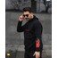KOLLARİ DESENLİ OVERSİZE SWEATSHİRT 