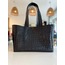KROKO BORDO MIDDLE TOTE
