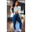 ALPHALETE EXTRA PUSH UP BÜZGÜLÜ YÜKSEK BEL LACİ TAYT