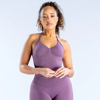 DFYNE STRAPPY GRAPE TOP