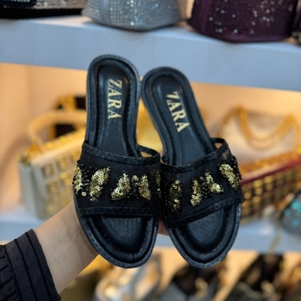 Zara Düz taban terlik 