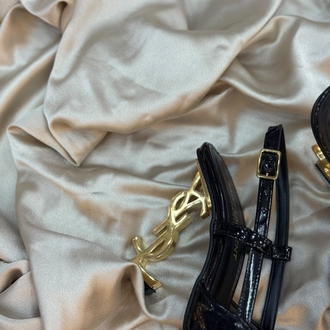 YSL ithal topuklu ayakkabı 