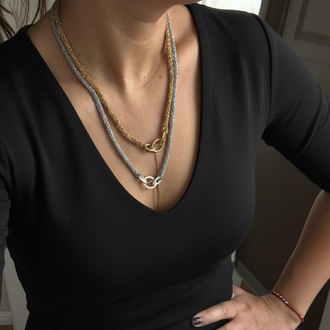 Örme Kolye Boru Model
