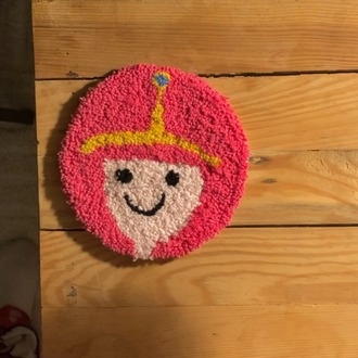 Adventure time ciklet bardak altlığı