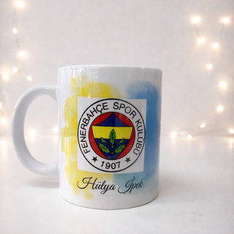 Baskılı büyük boy kupa