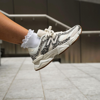 New Balance 9060 ASOS Exclusive Beige Brown Leopard Print