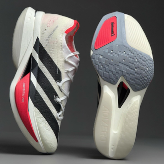 Adidas Adizero Prime X3 Strung Cloud White Lucid Red
