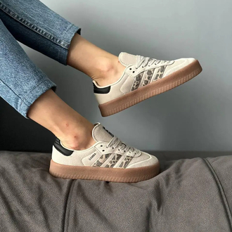 Adidas Sambae Leopard Off White