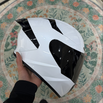 Skold Full Face Kask Sedefli Beyaz